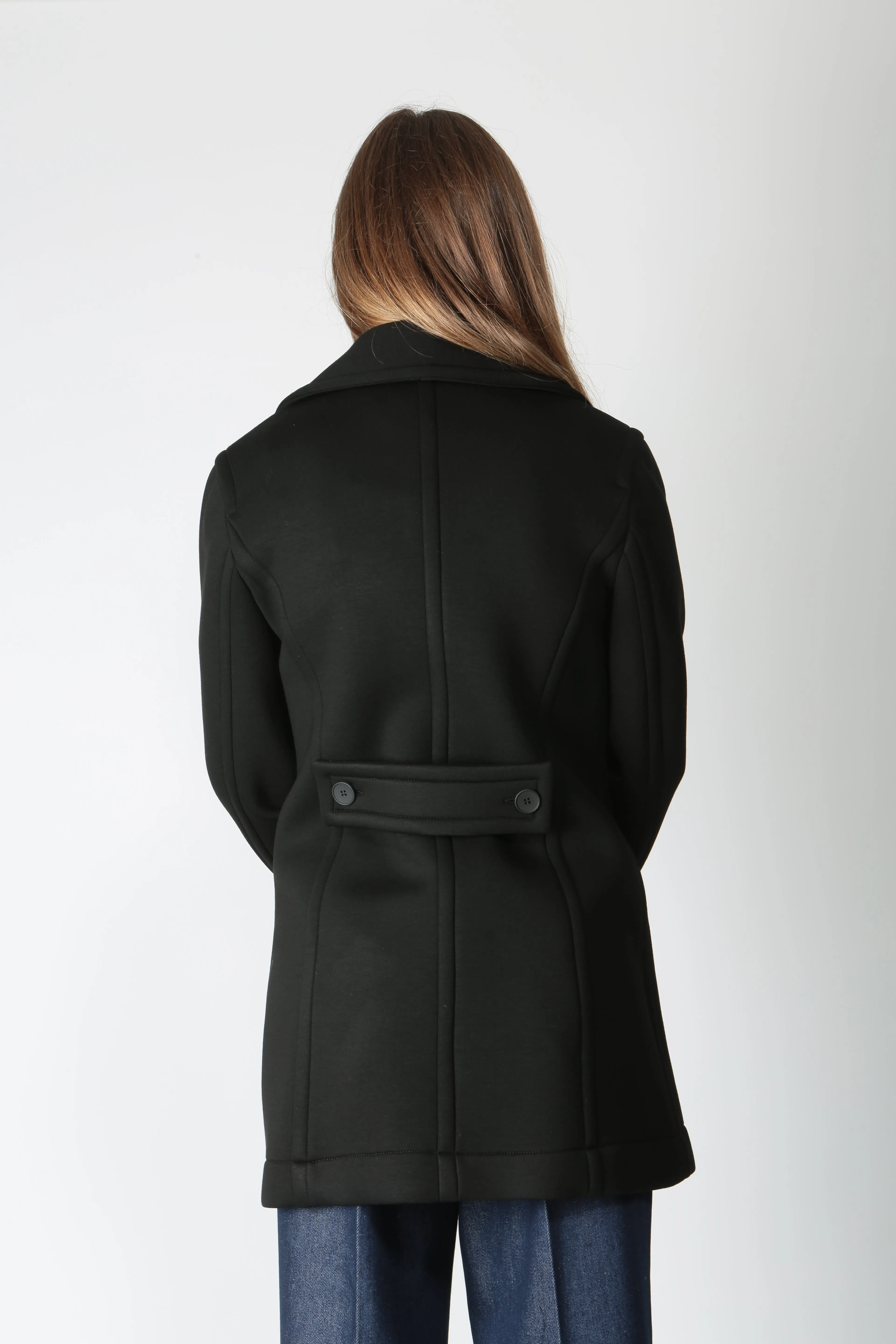 1978 Cappotto doppiopetto in neoprene Chiara