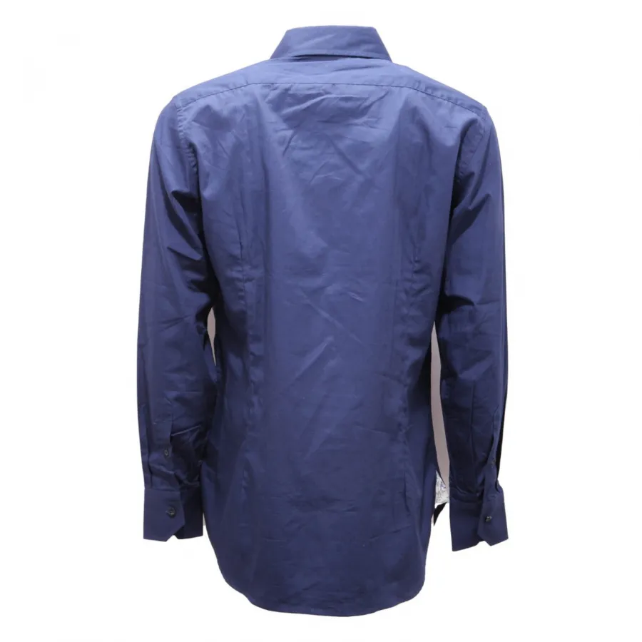 6266AL camicia uomo GHIRARDELLI man shirt blue