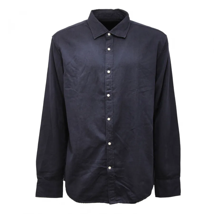6388AP camicia uomo DEPERLU EDWARD man shirt blue