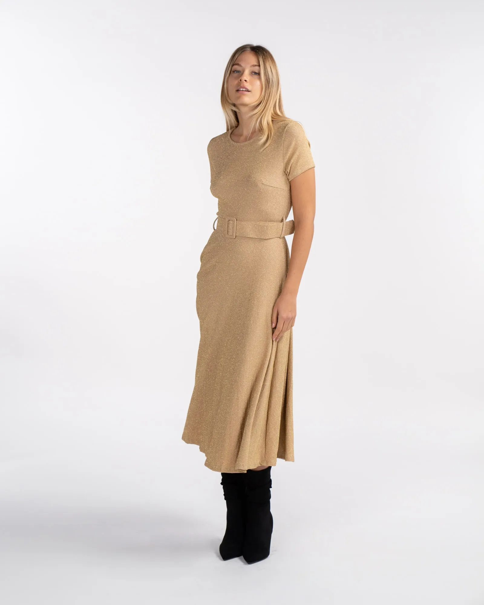 Abito in lurex - ORO