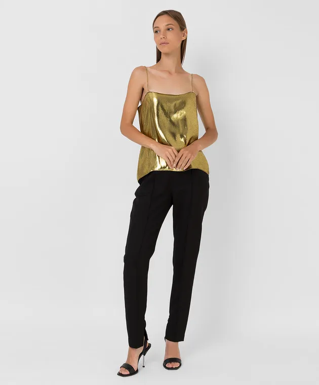 ALEXANDRE VAUTHIER Pantaloni in lana a vita alta 213PA9000193