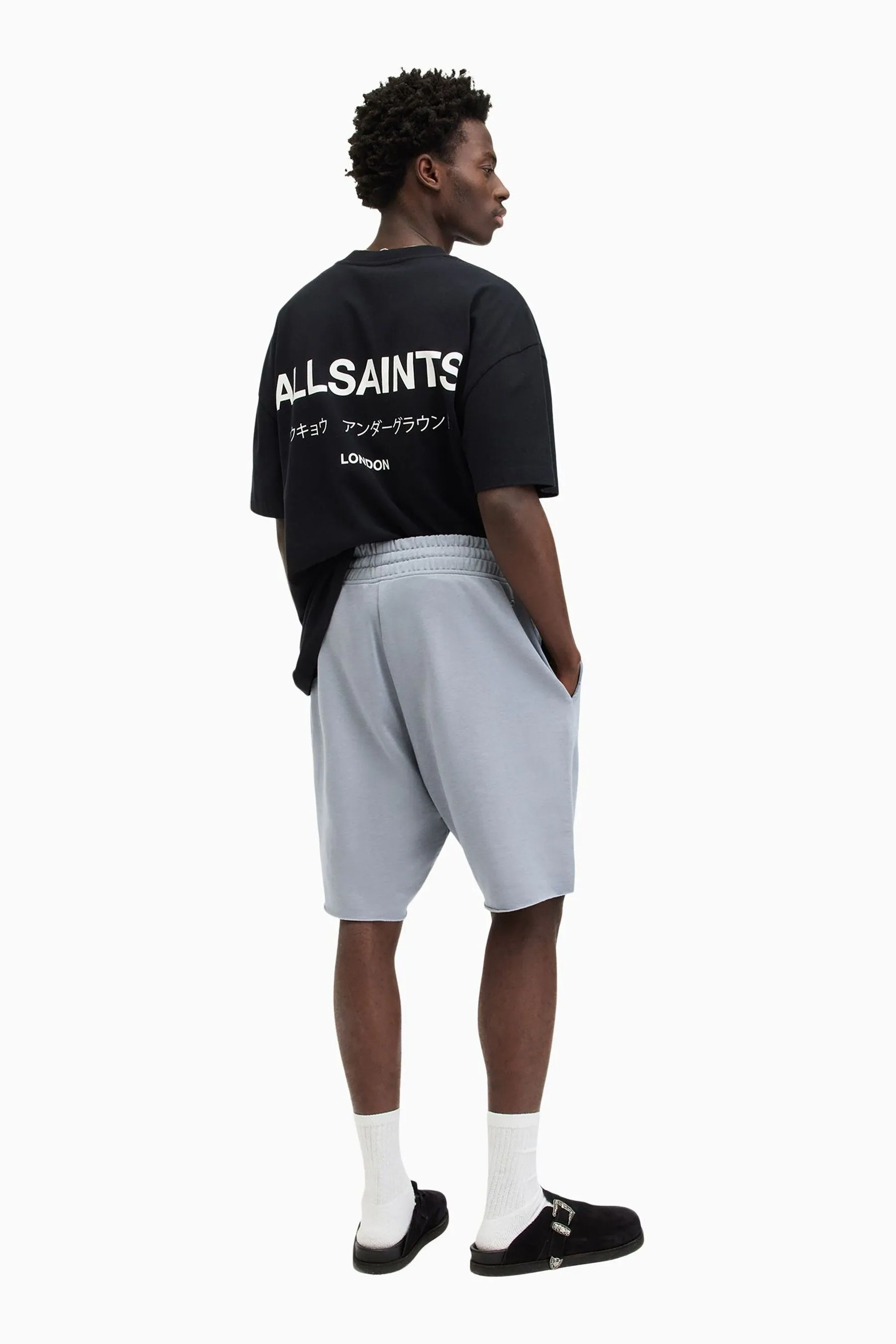 AllSaints - Helix - Shorts felpati