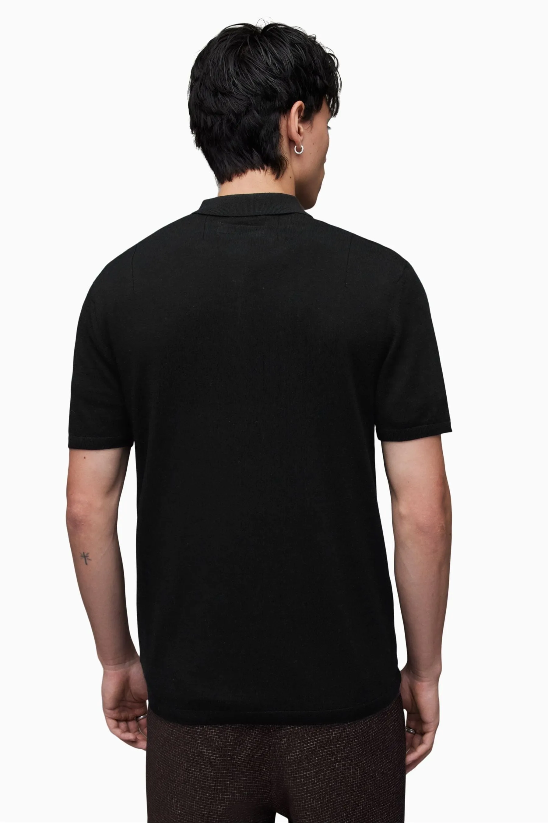 AllSaints - Mode - Polo in lana merino