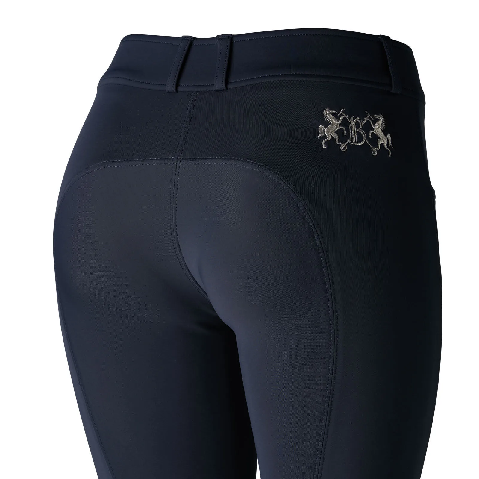 B Vertigo Megham Pantaloni da equitazione con toppa al ginocchio in silicone da donna