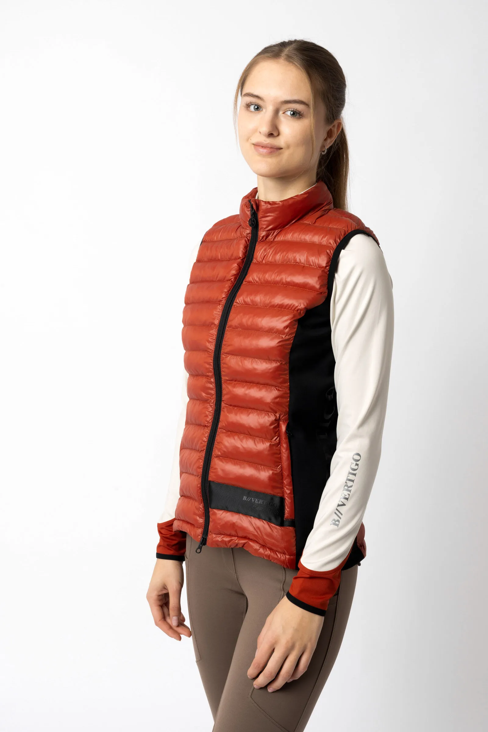 B Vertigo Sia Gilet da equitazione imbottito ultraleggero da donna