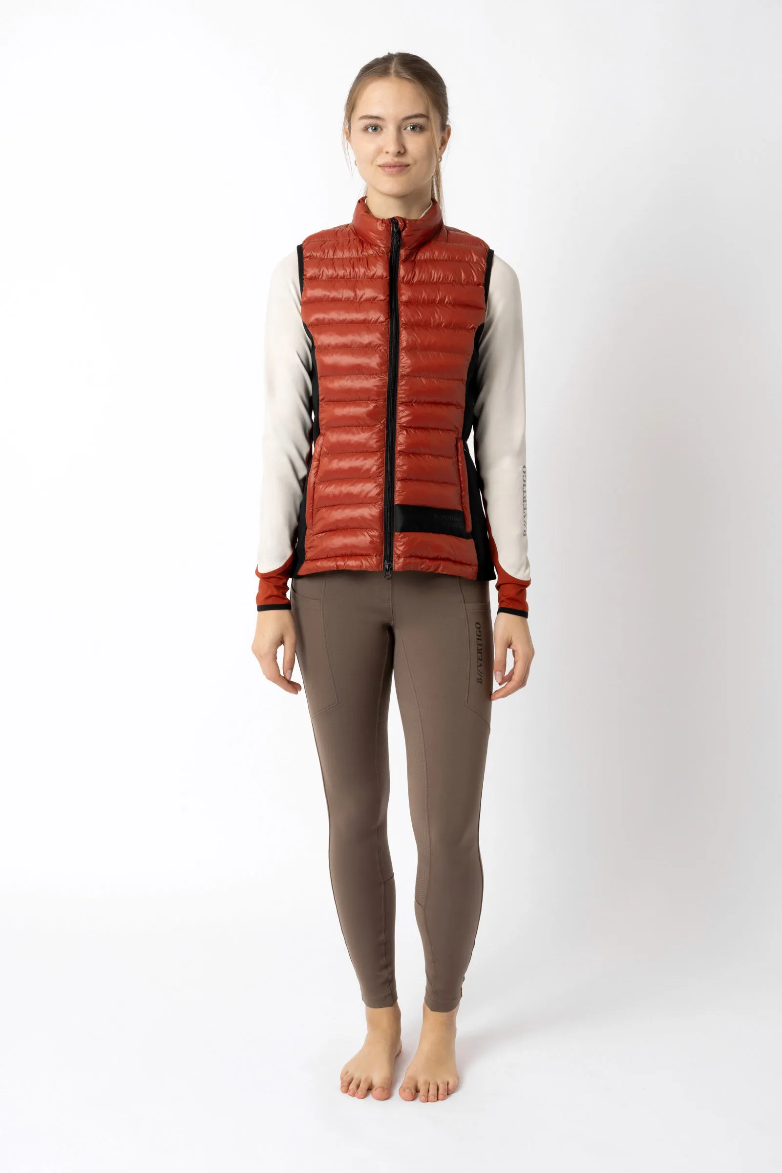 B Vertigo Sia Gilet da equitazione imbottito ultraleggero da donna