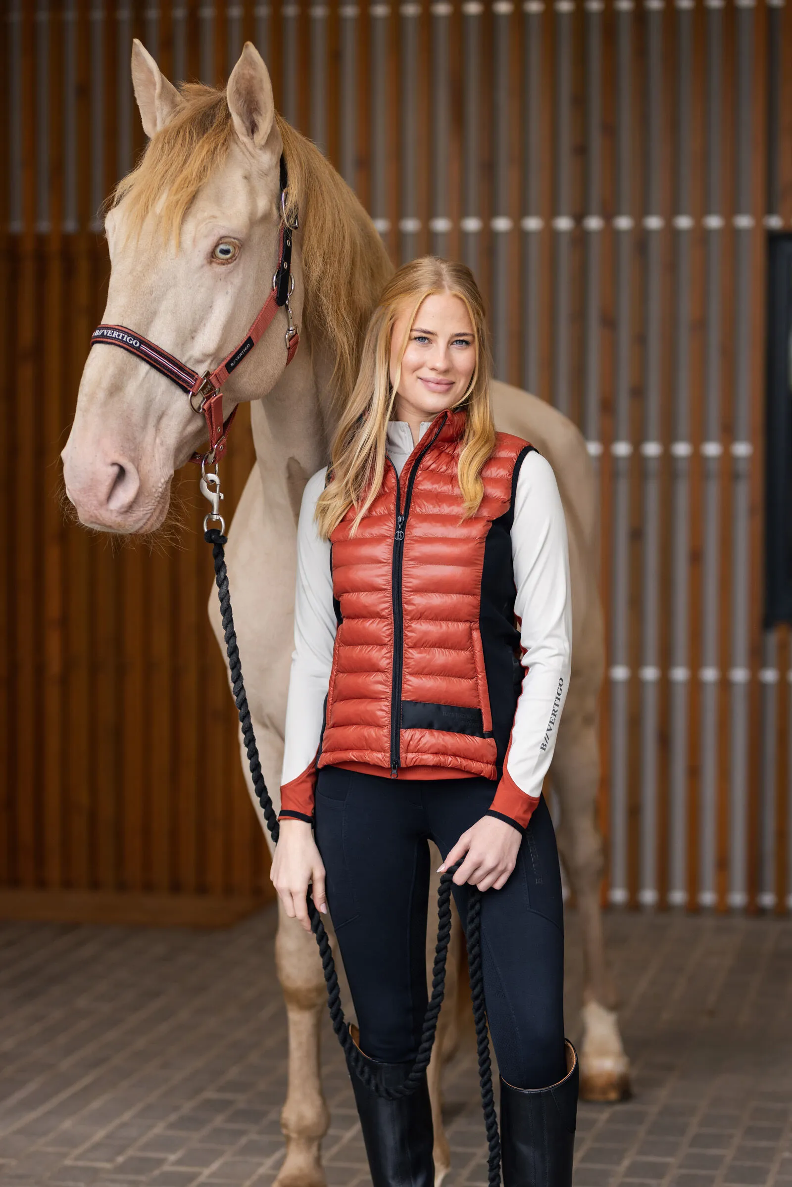 B Vertigo Sia Gilet da equitazione imbottito ultraleggero da donna