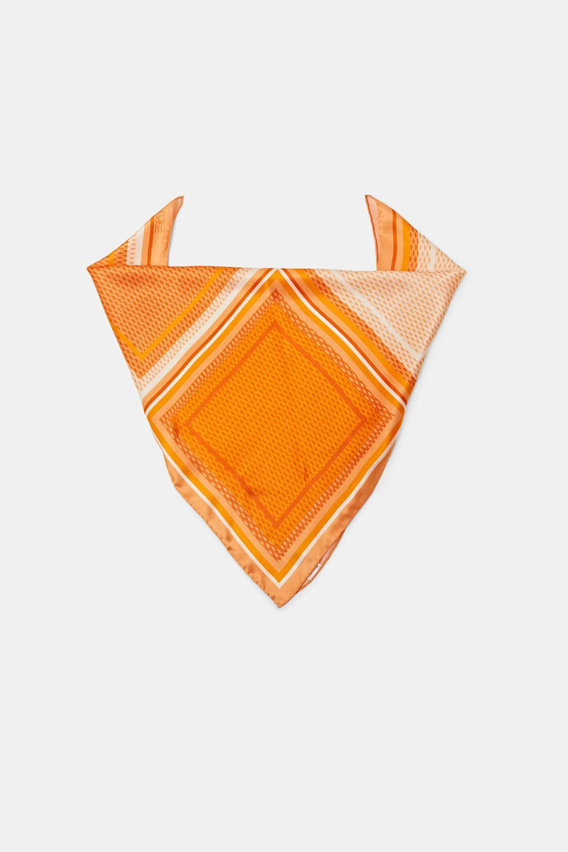 Bandana quadrata in seta stampata