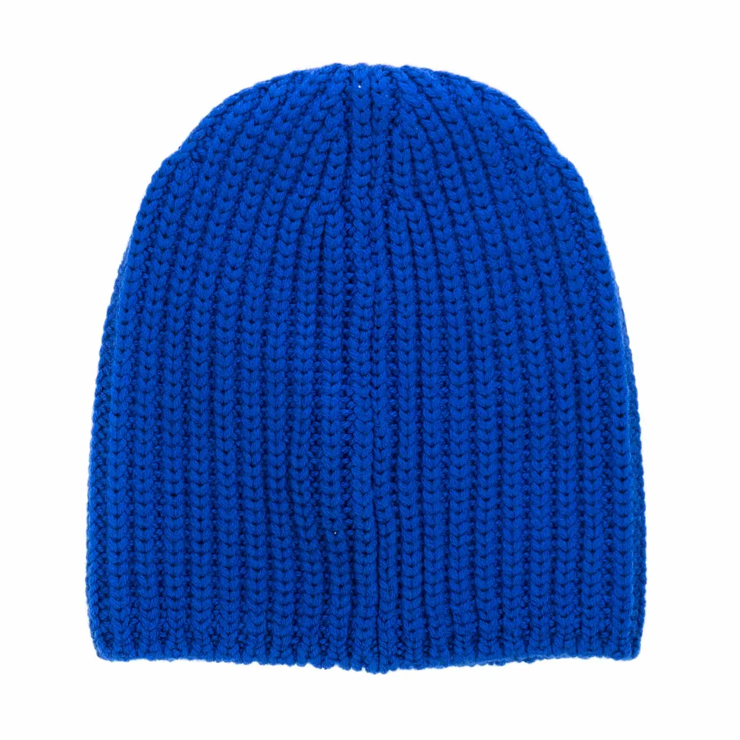Berretto Blu In Lana Bambino