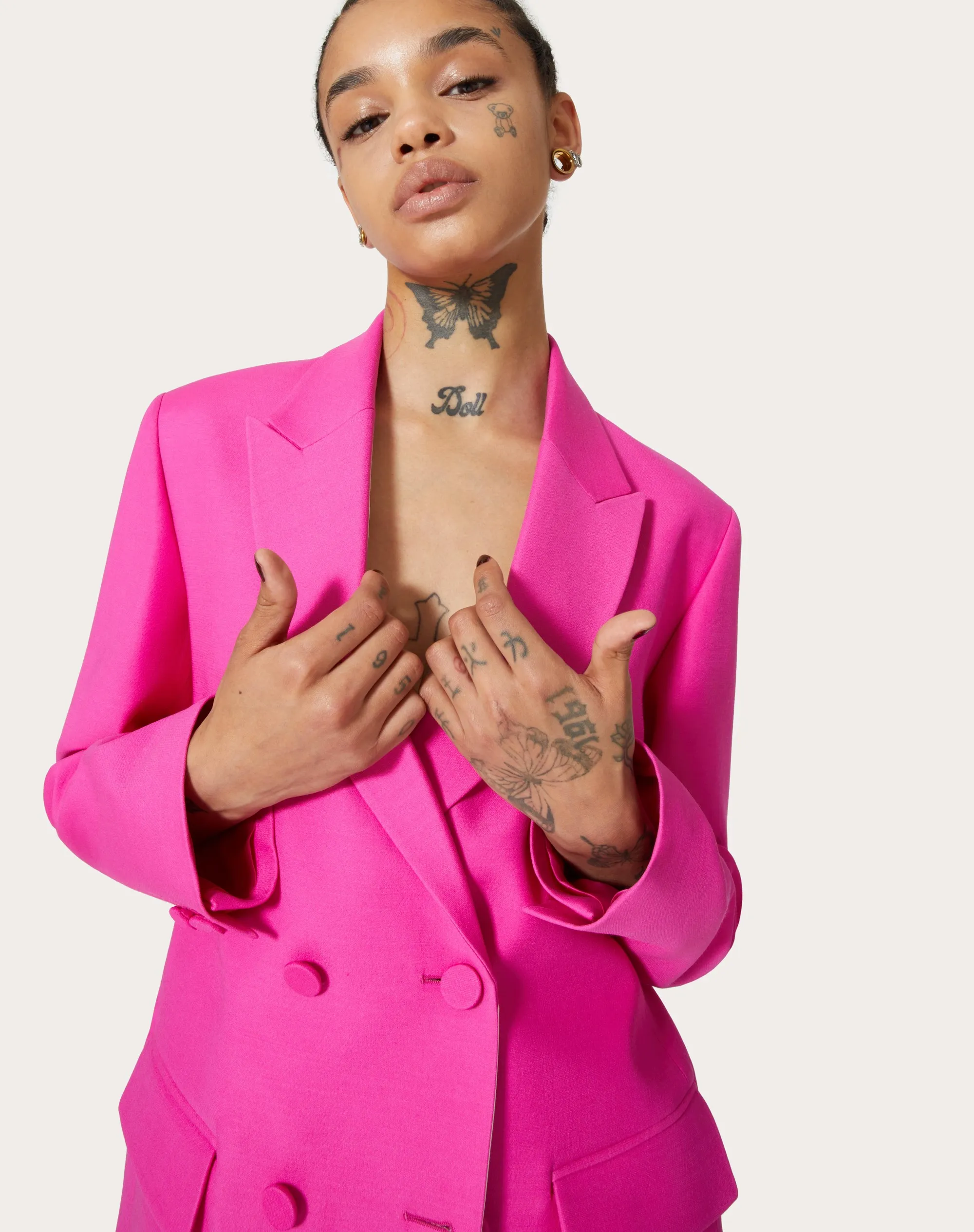 BLAZER IN CREPE COUTURE