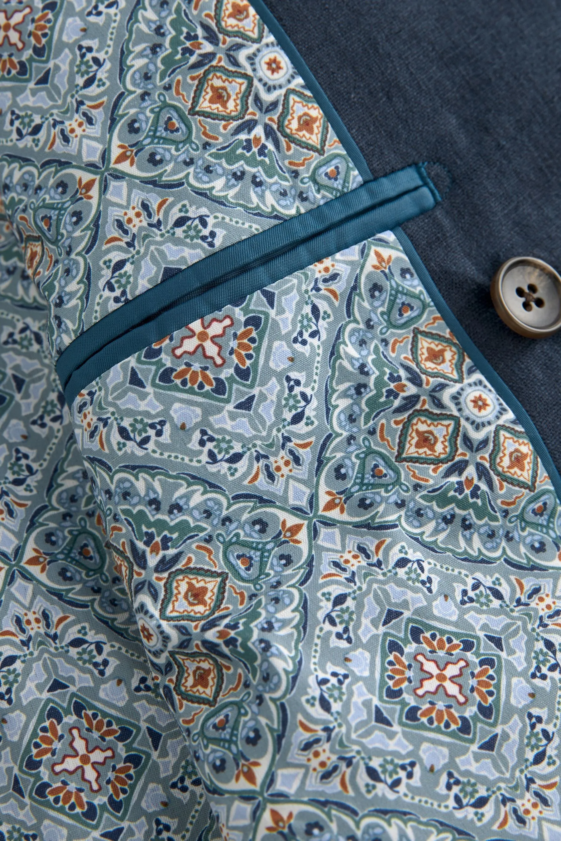 Blazer in misto lino
