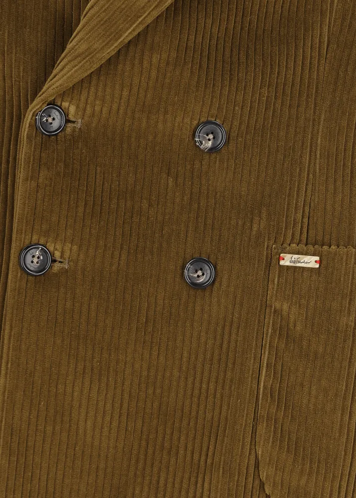Blazer in velluto a coste con collo a revers Lusimone    