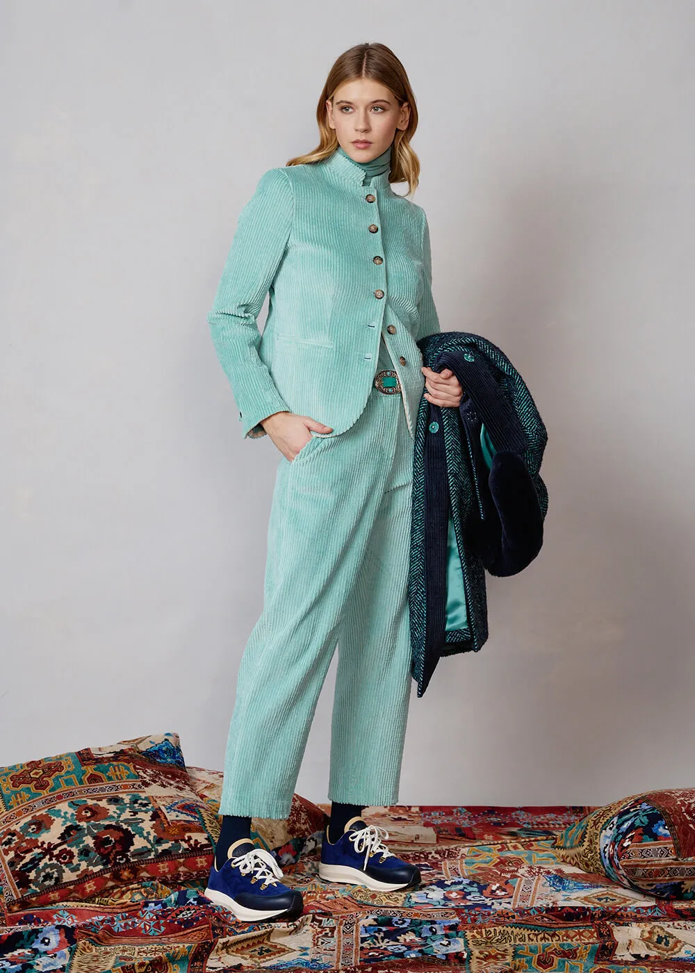 Blazer in velluto a coste modello Luranda    