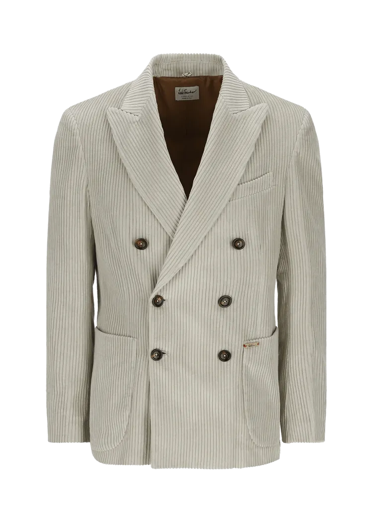 Blazer in velluto a coste modello Lusimone    