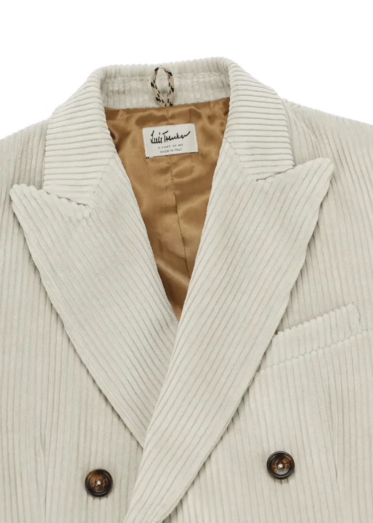 Blazer in velluto a coste modello Lusimone    