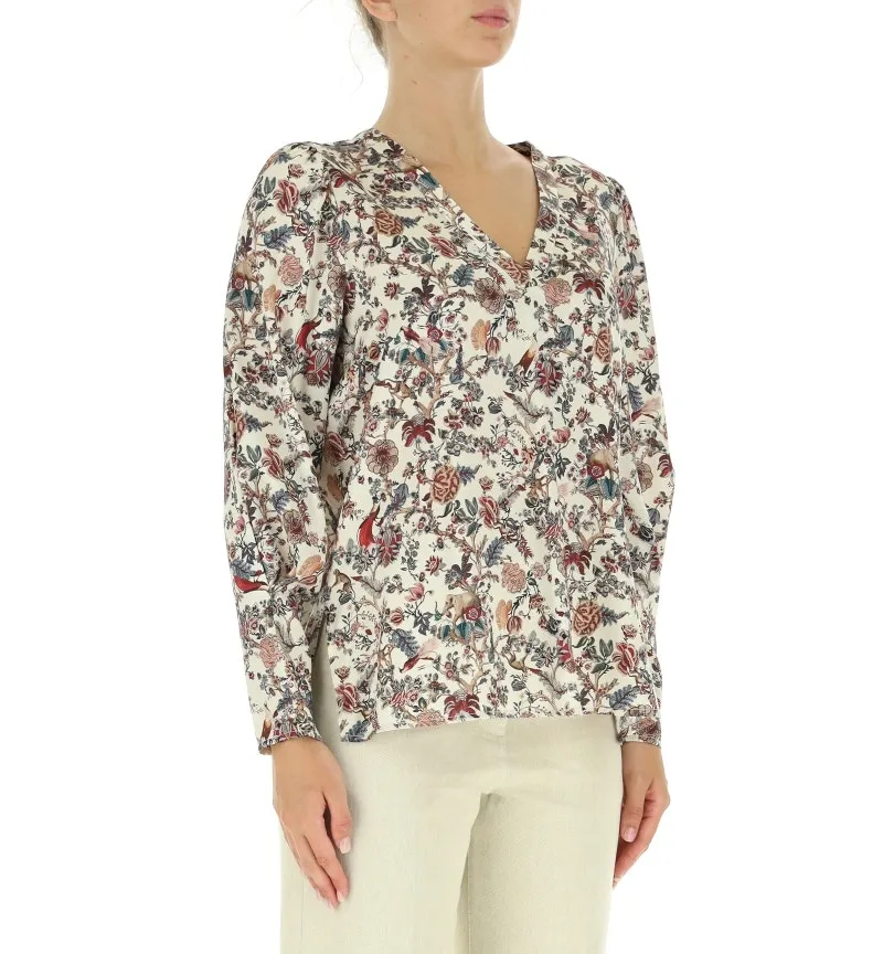 Blusa in seta