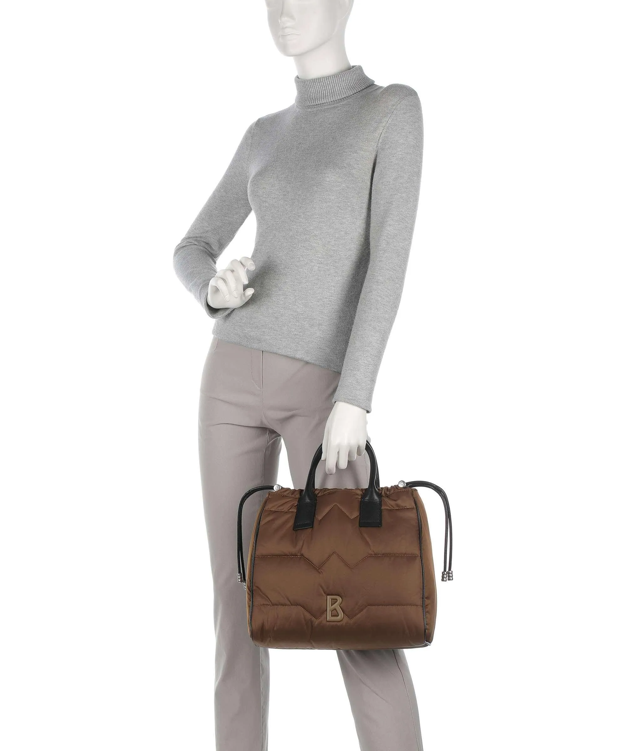  Bogner Morzine Borsa a secchiello poliestere marrone  