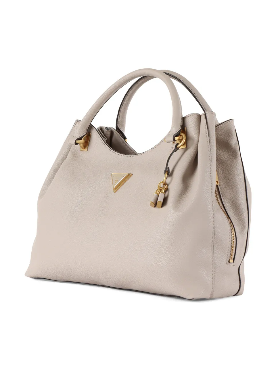 Borsa a mano COSETTE con placca logo frontale