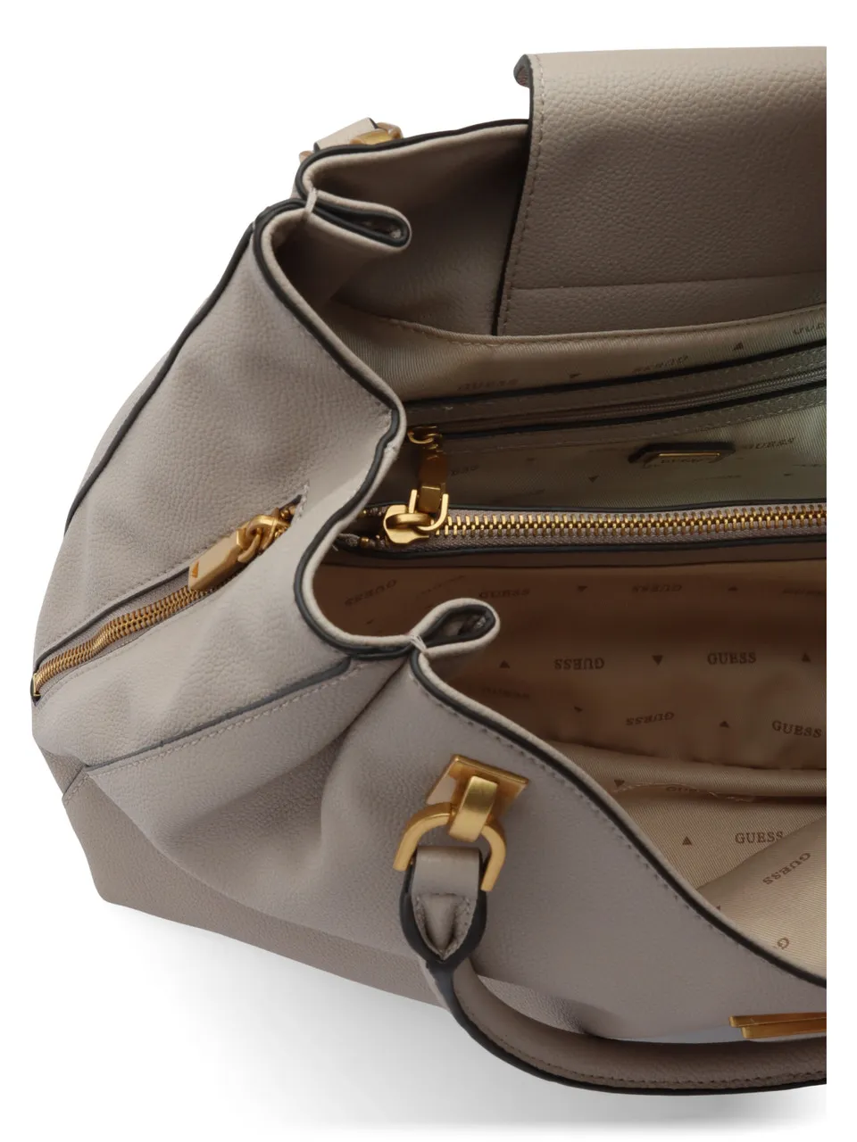 Borsa a mano COSETTE con placca logo frontale