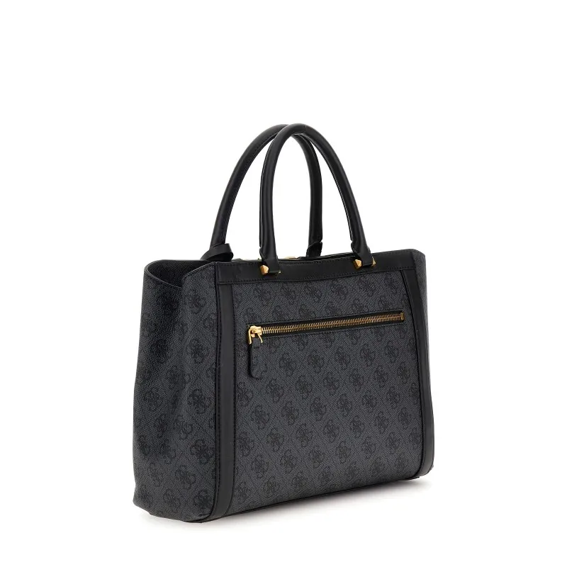 BORSA A MANO DAGAN LOGO NERO