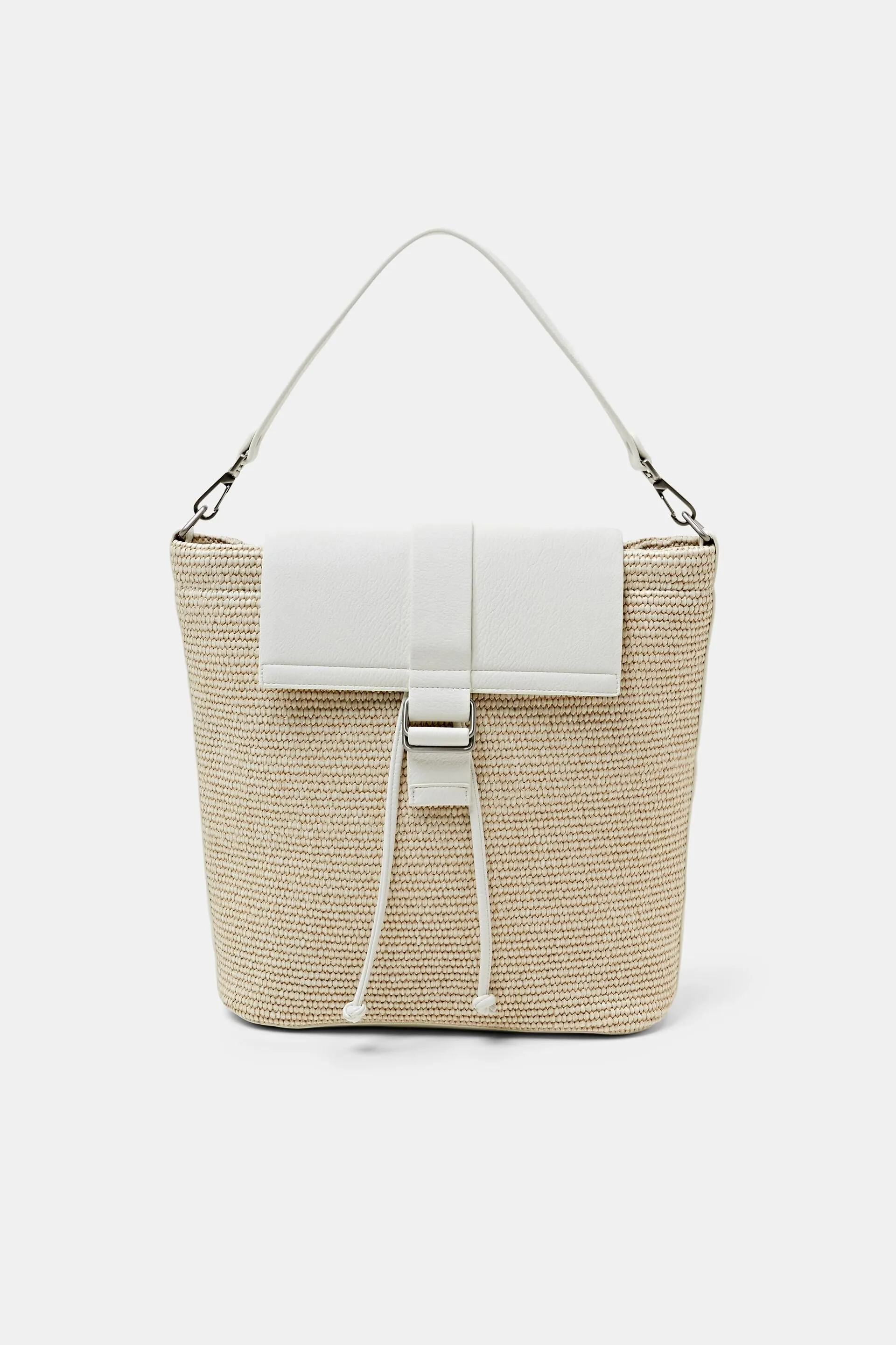 Borsa a sacchetto in materiale misto