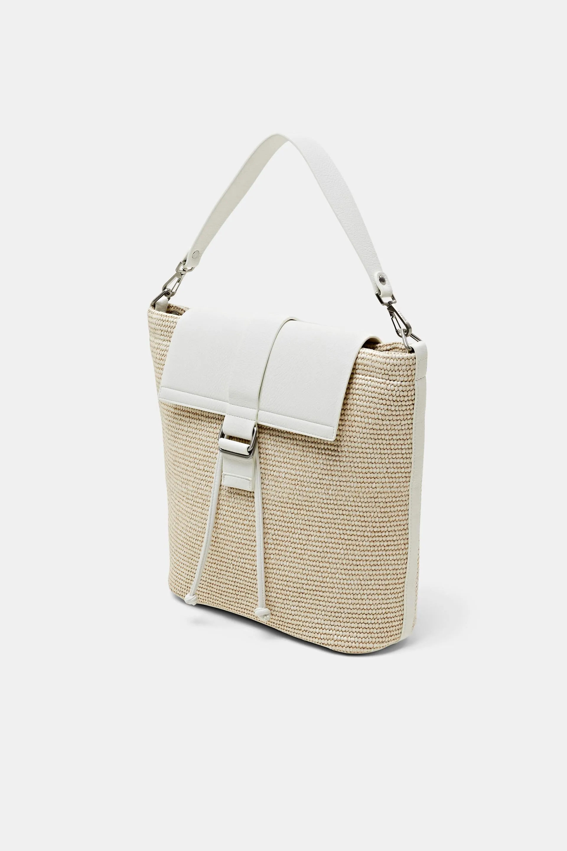 Borsa a sacchetto in materiale misto