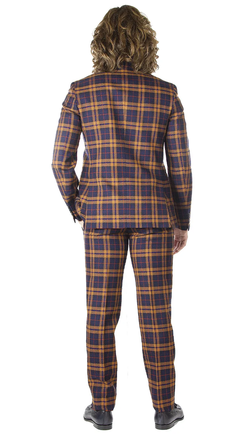 Brian Dales Abito in lana fantasia check. JK3964 GA81