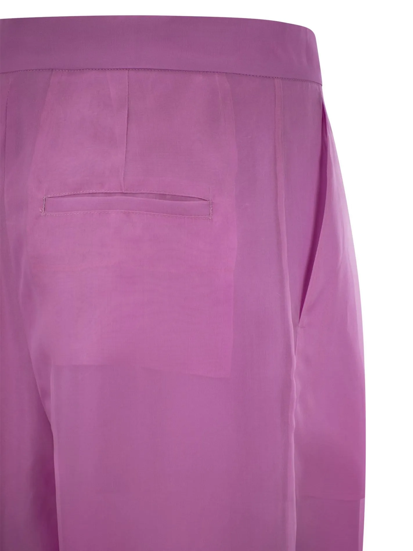 CALIBRI – Pantalone largo in seta