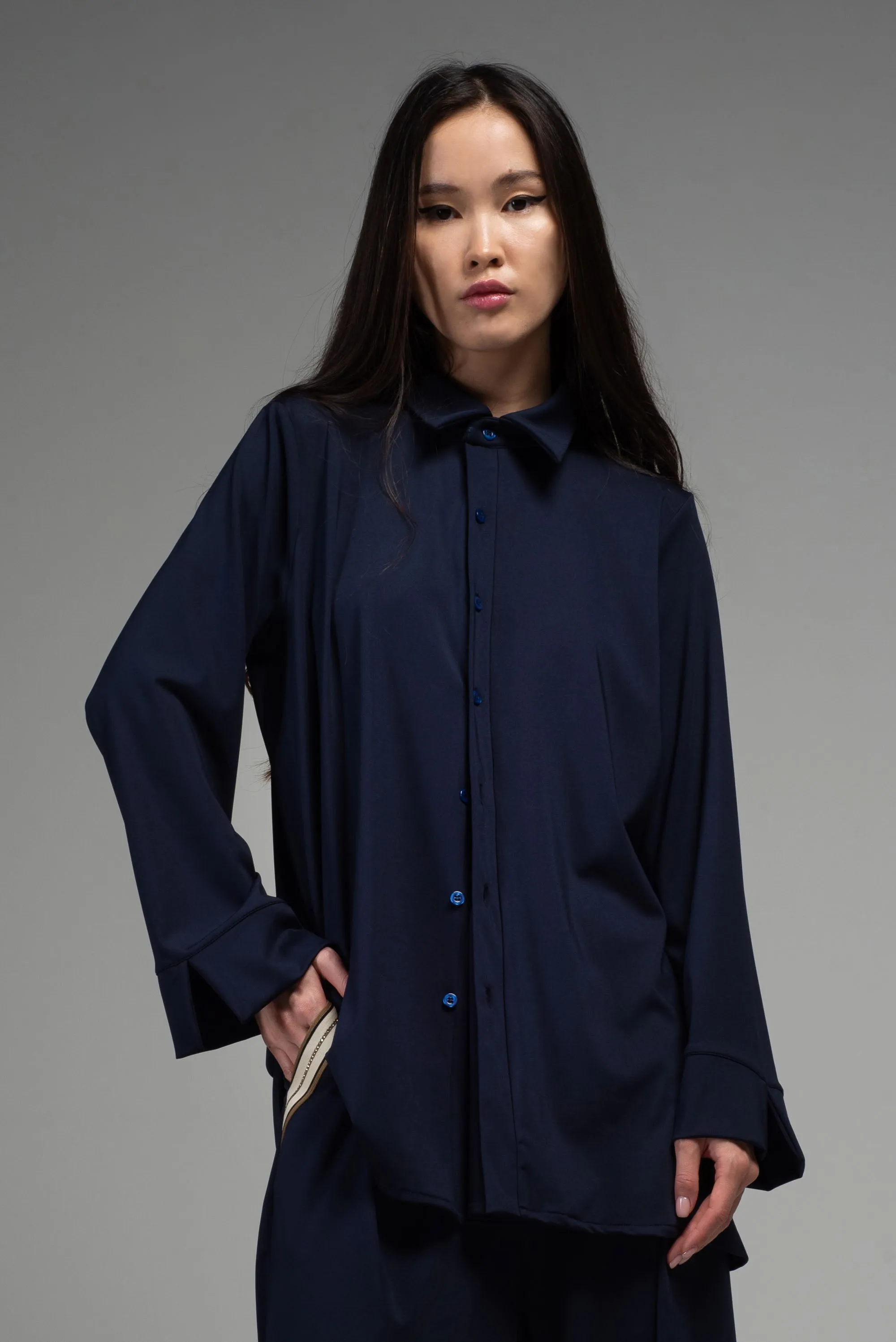 Camicia doppia abbottonatura