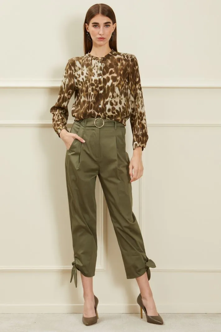 Camicia in pura seta