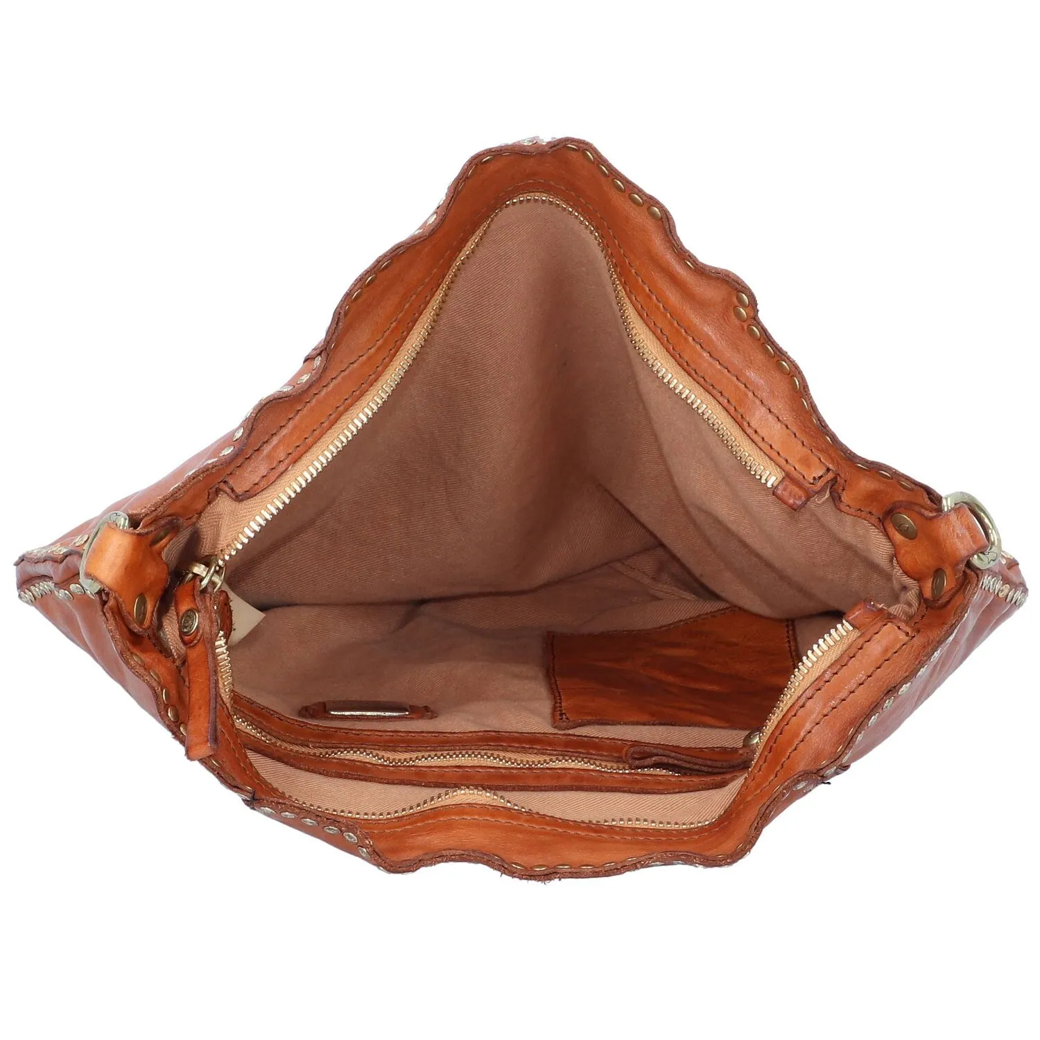 Campomaggi Borsa a tracolla in pelle 38 cm
