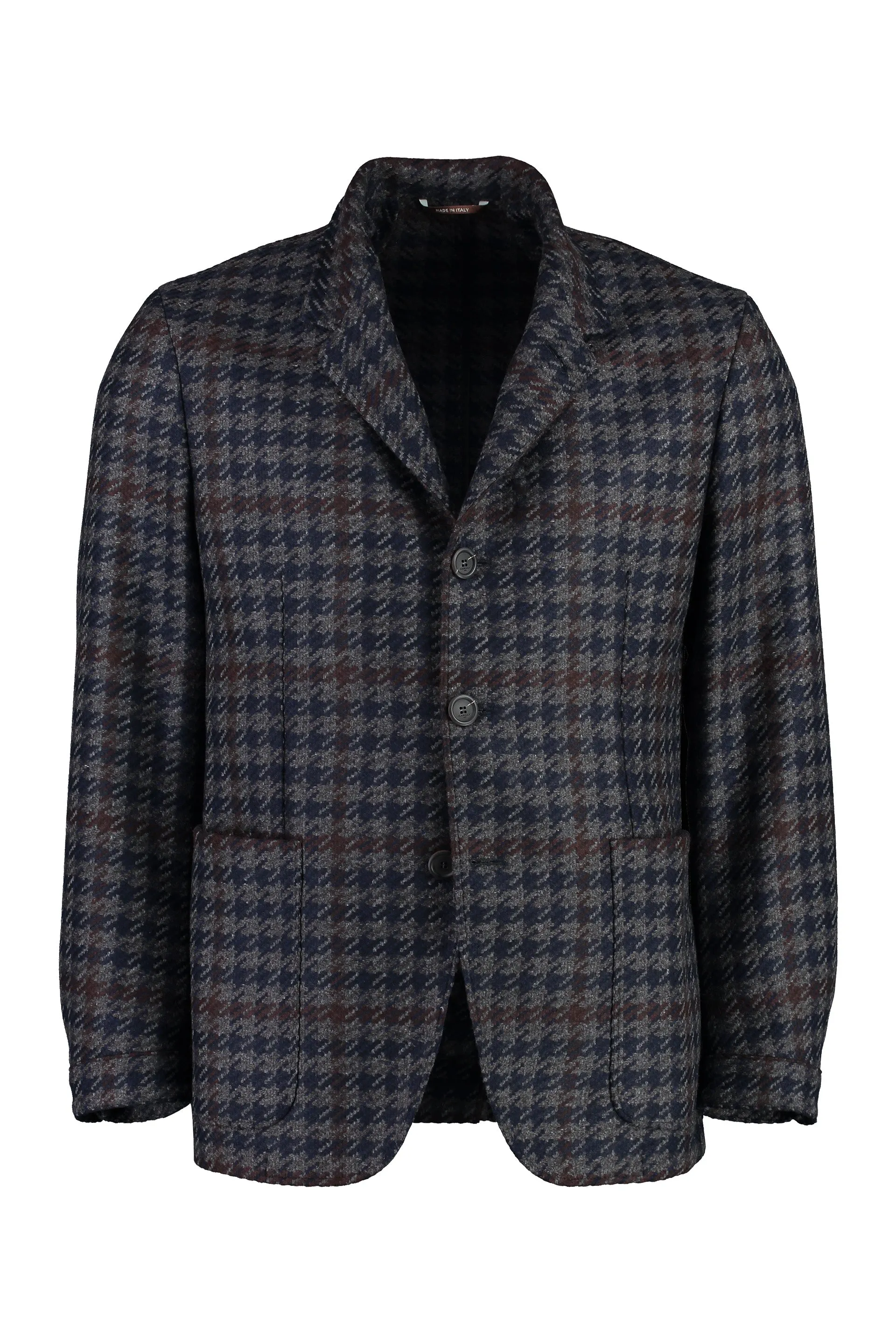 Canali Blazer monopetto in lana e cachemire