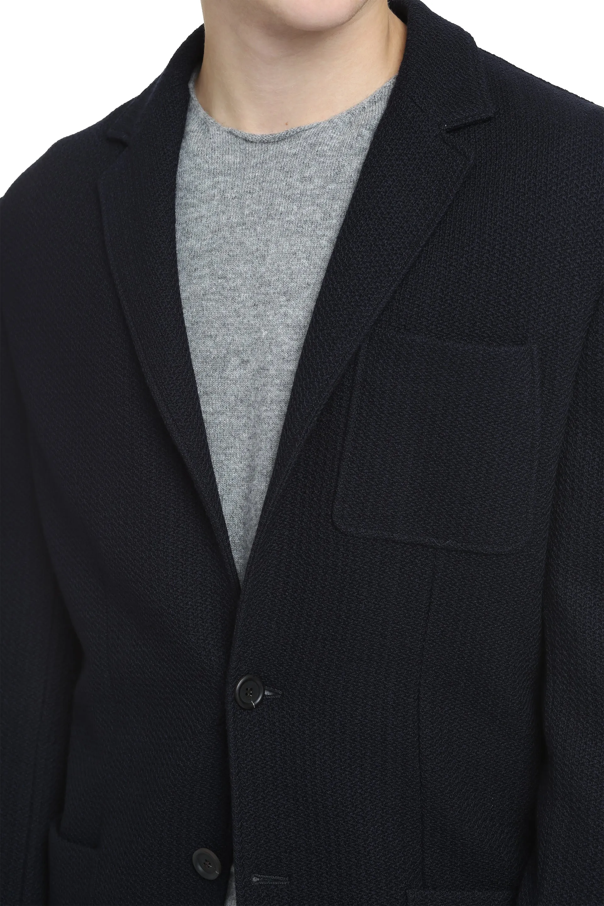 Canali Giacca monopetto in lana