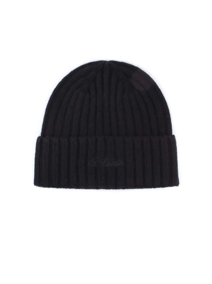 Cappellino in lana a coste