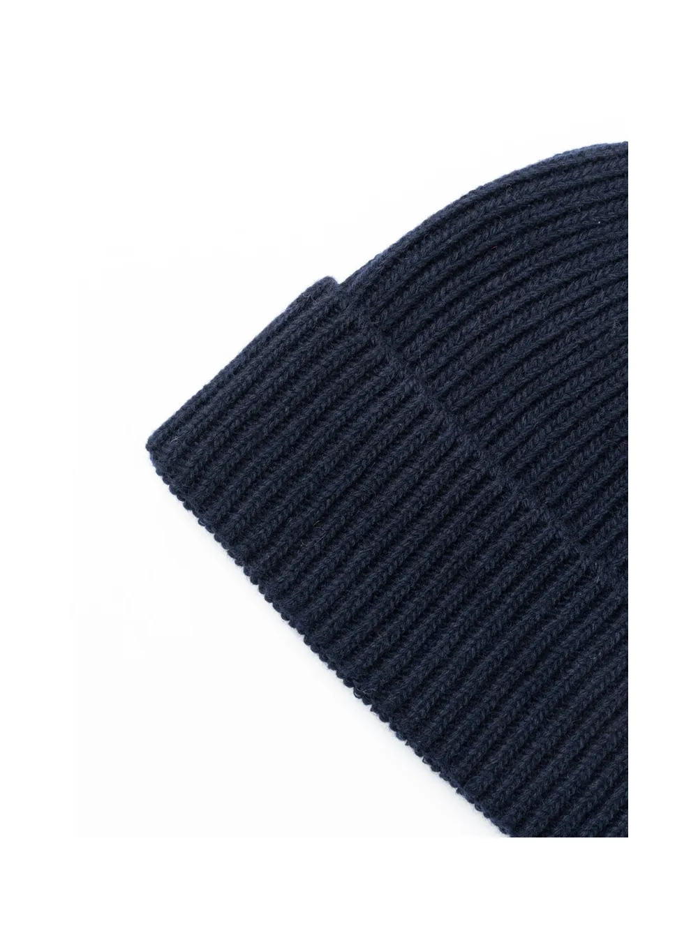 Cappellino uomo in lana con treccia