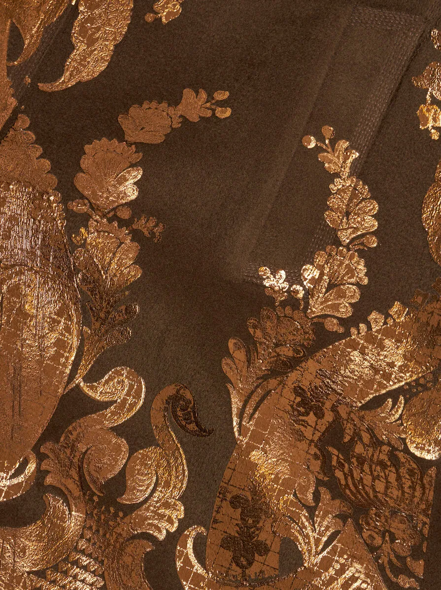 CAPPOTTO CON STAMPA LAMINATA