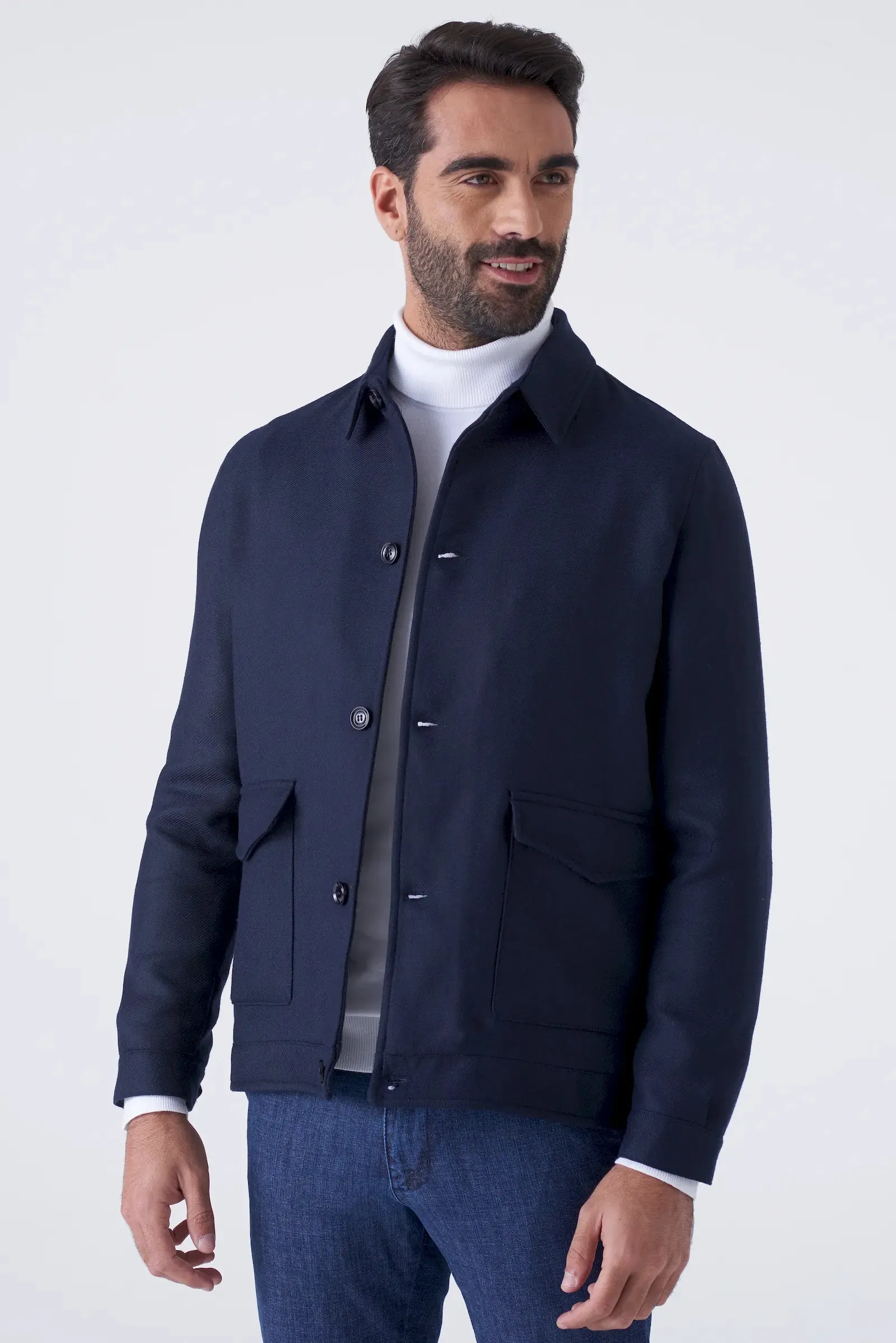 Cappotto heritage in misto lana