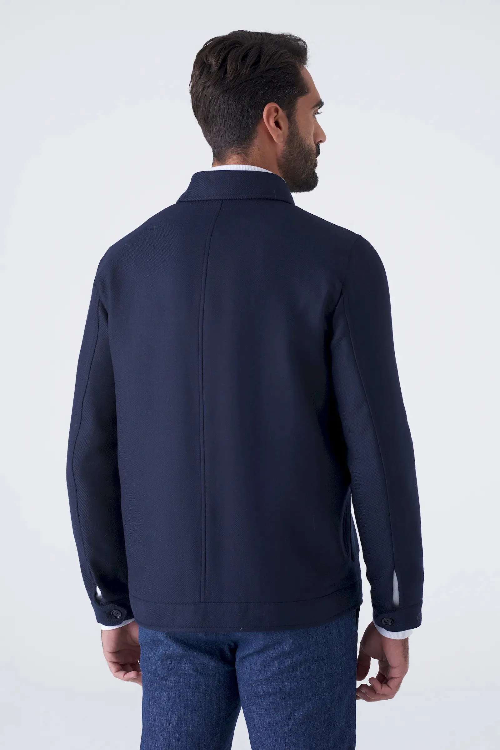 Cappotto heritage in misto lana