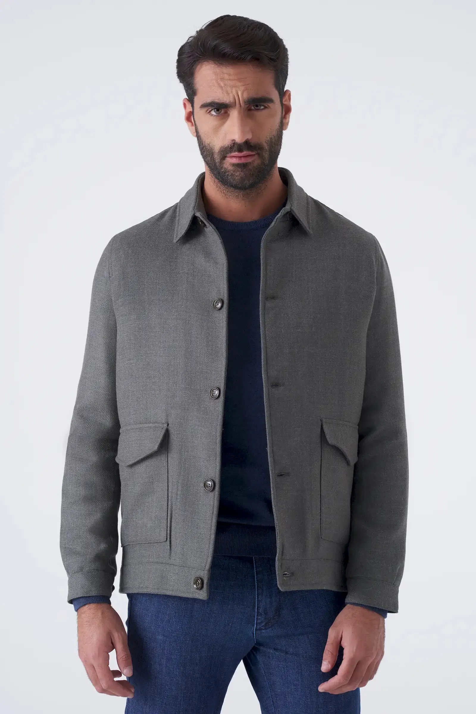 Cappotto heritage in misto lana