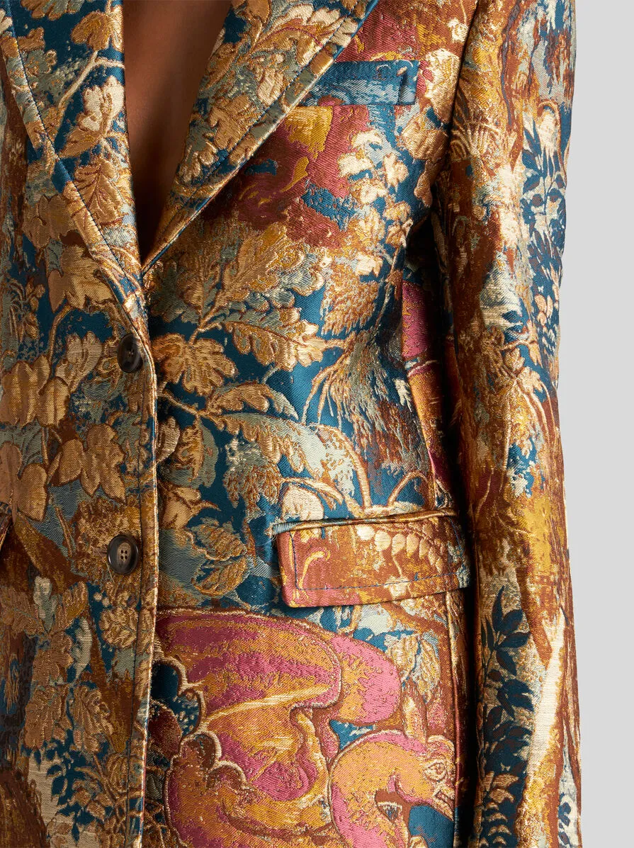 CAPPOTTO JACQUARD