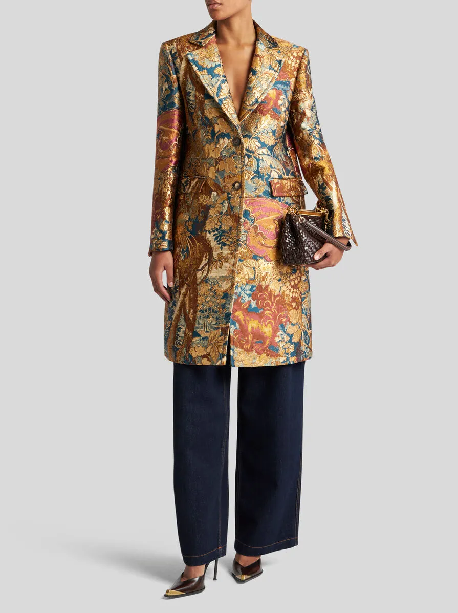 CAPPOTTO JACQUARD