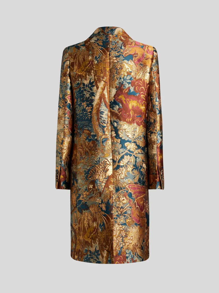 CAPPOTTO JACQUARD