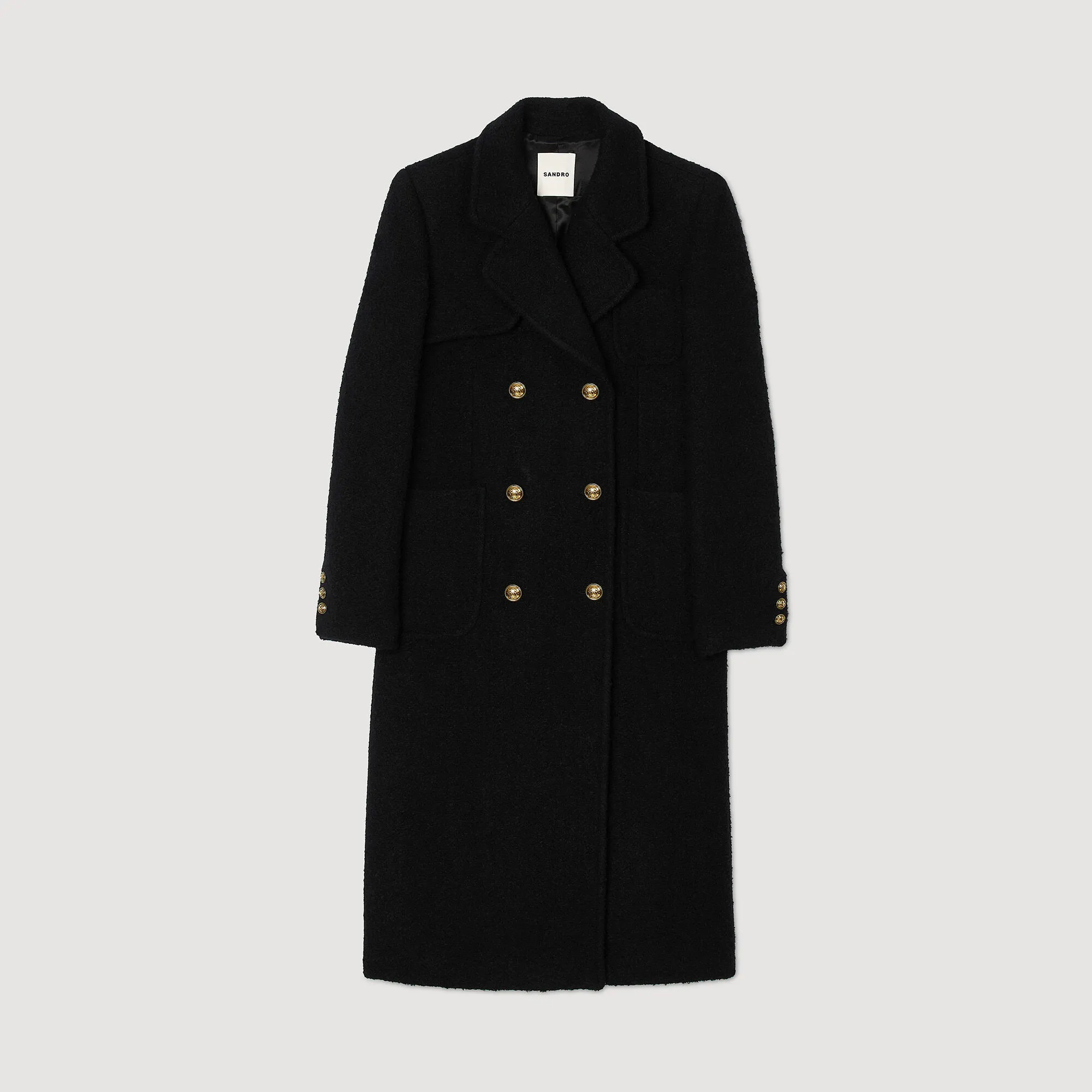 Cappotto lungo doppiopetto