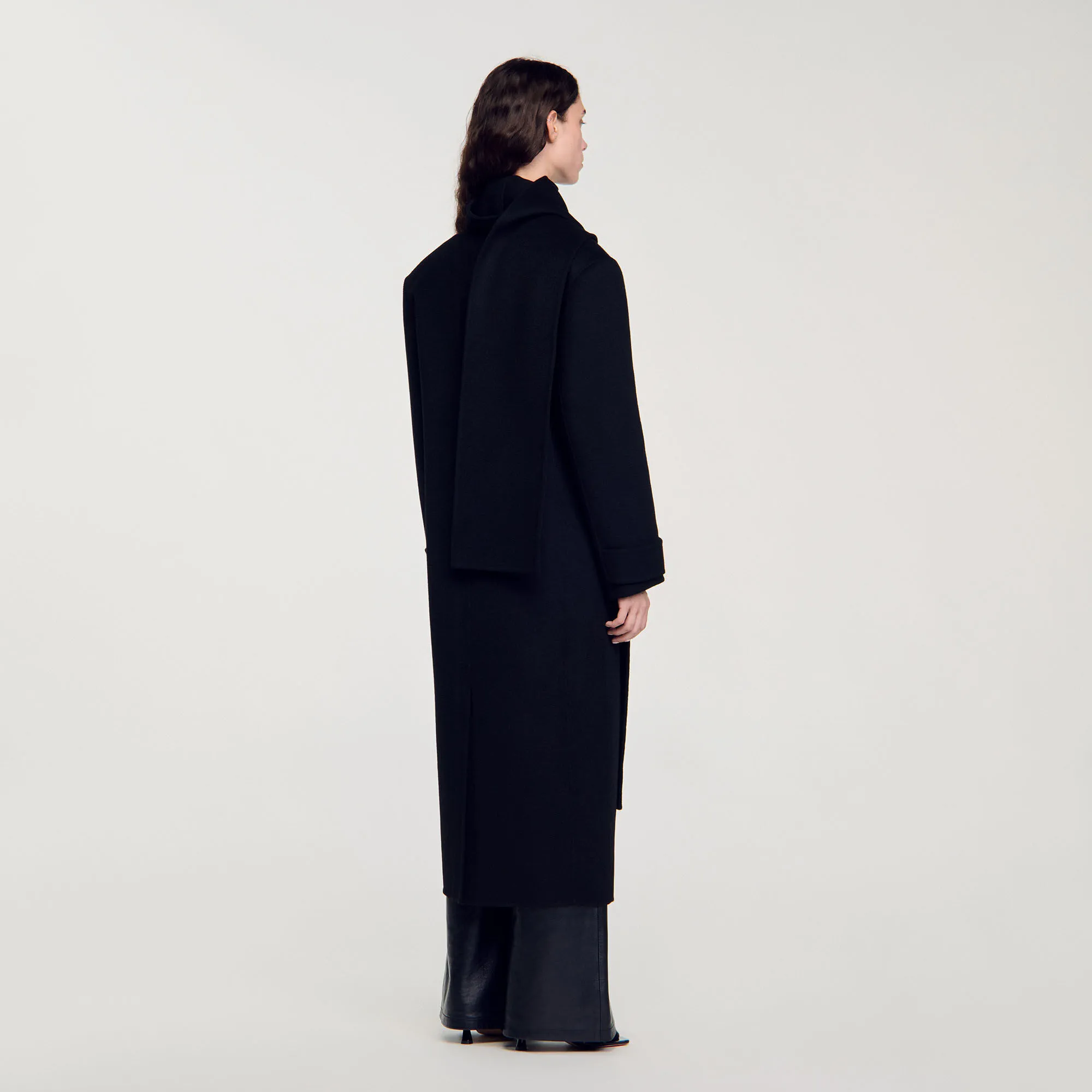 Cappotto oversize in lana