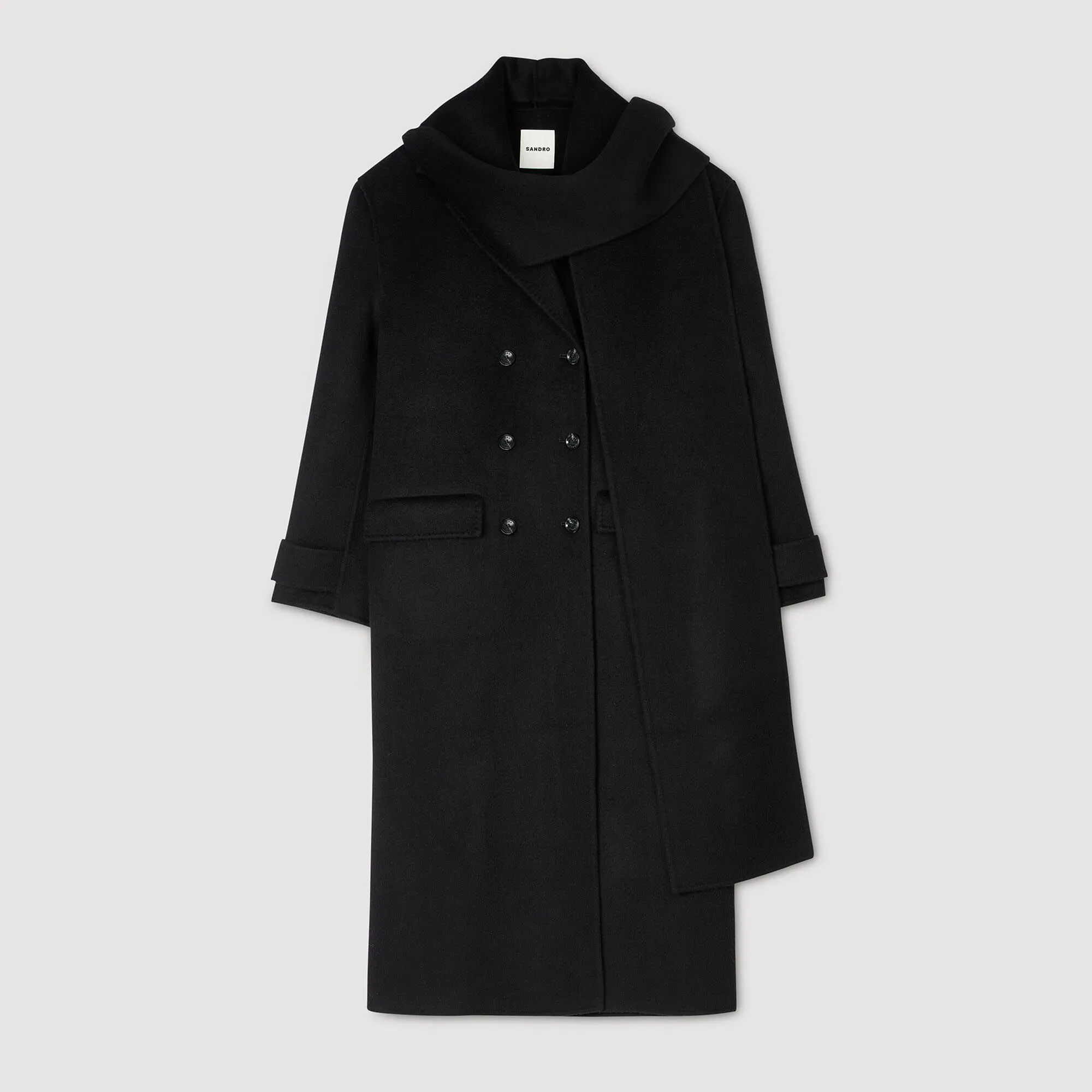 Cappotto oversize in lana