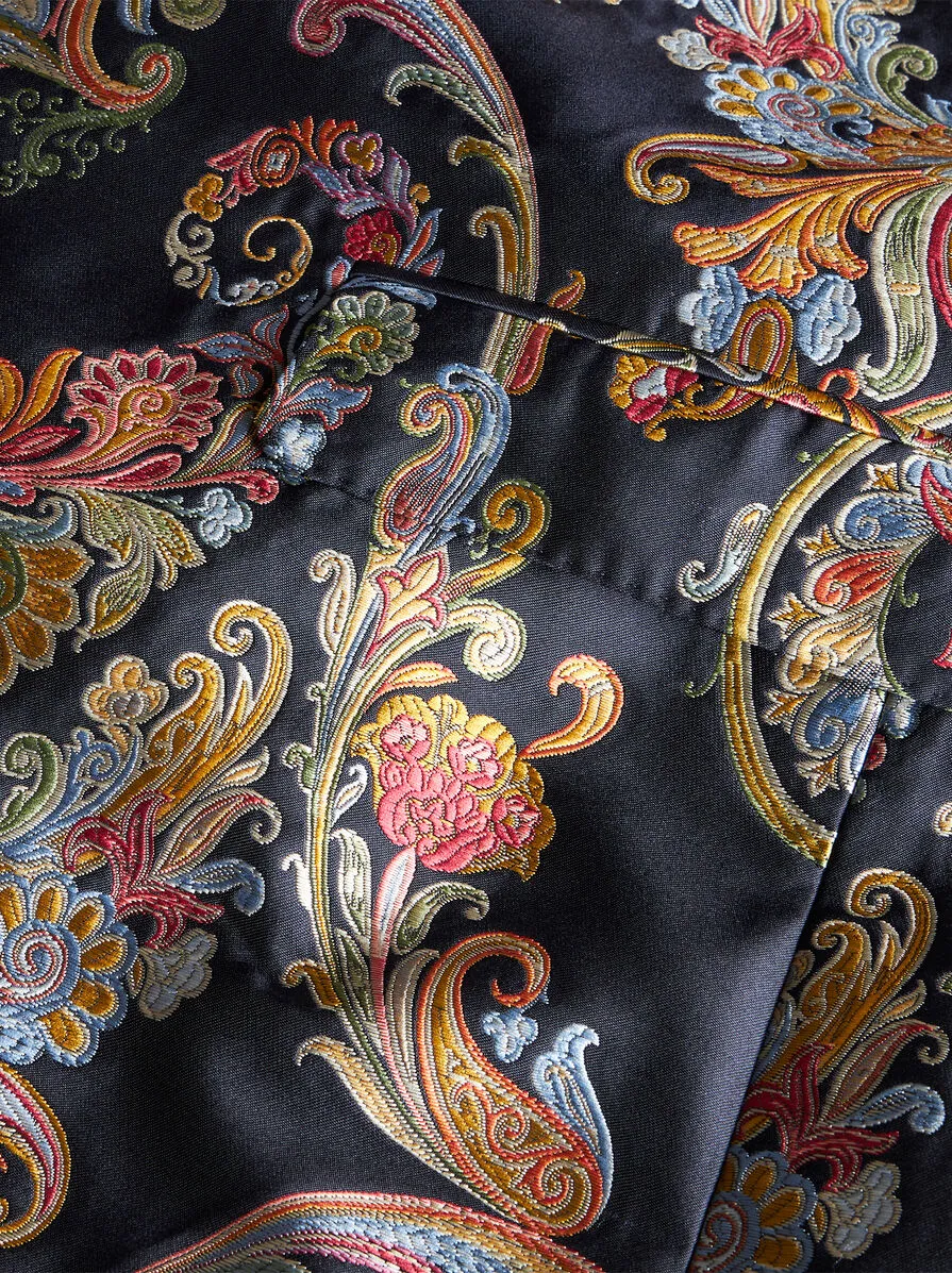 CAPPOTTO PAISLEY JACQUARD