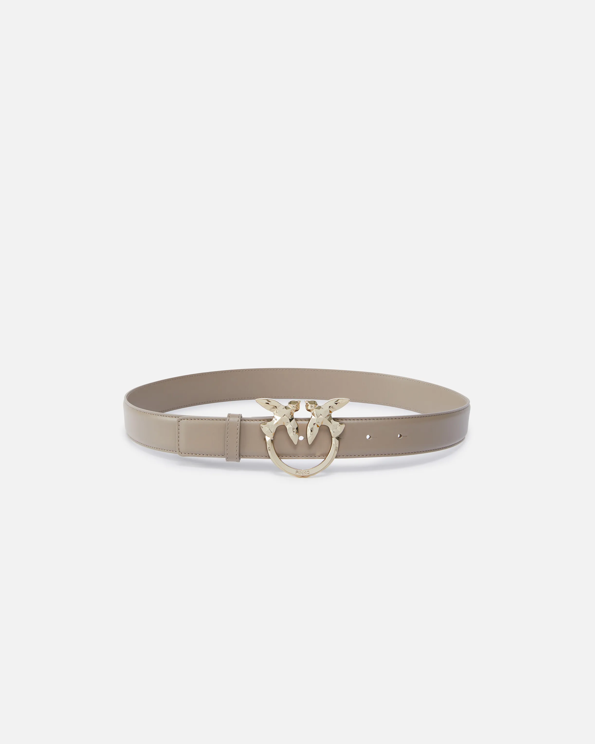  Cintura in pelle 3cm fibbia uccellini PINKO Galleria    