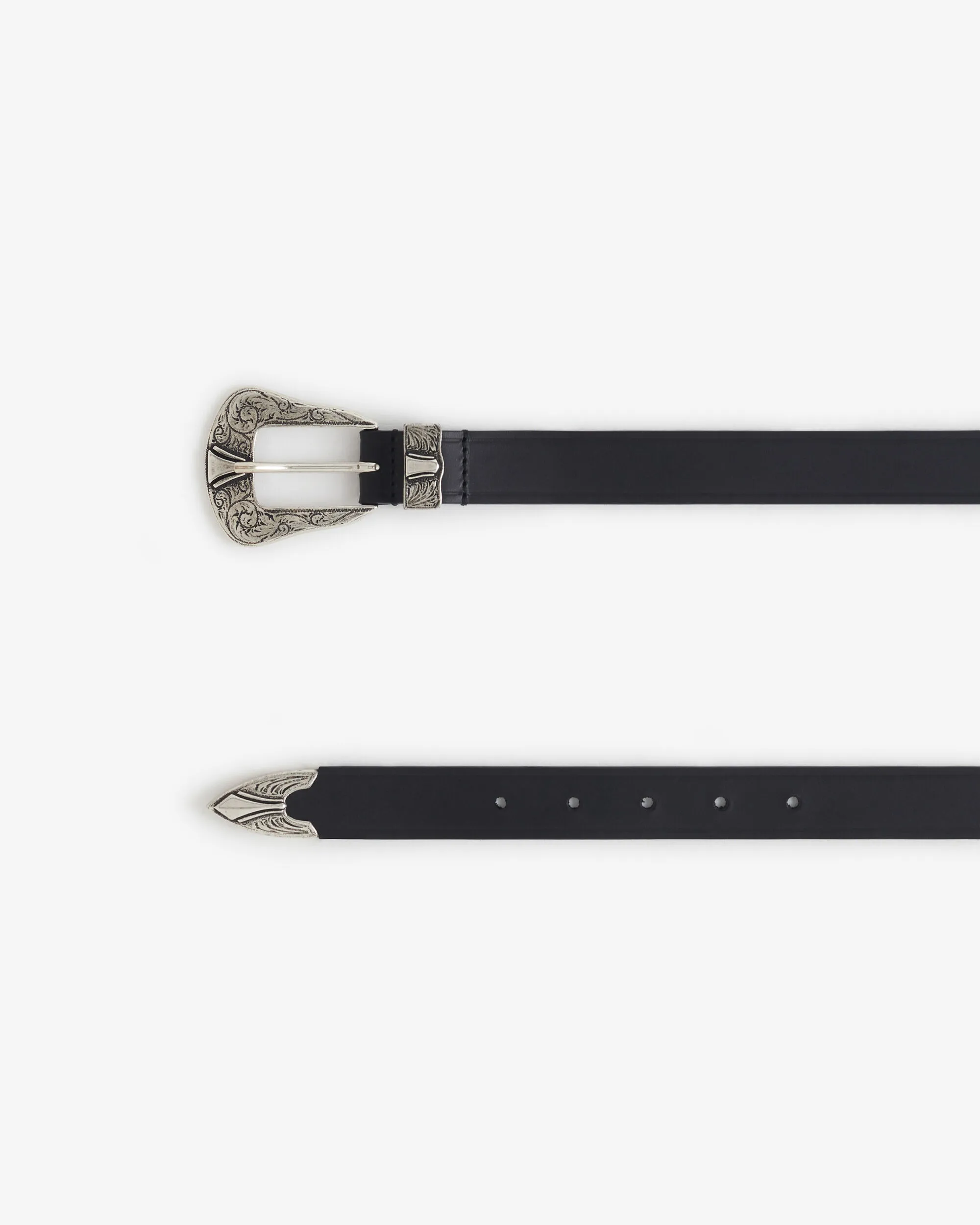 CINTURA IN PELLE RAYE
