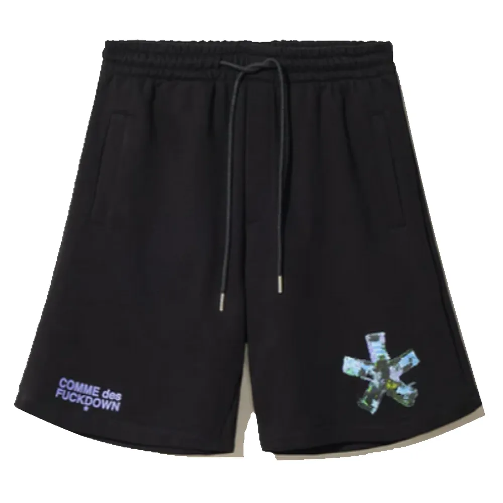Comme Des Fuckdown Bermuda Logo Multicolor