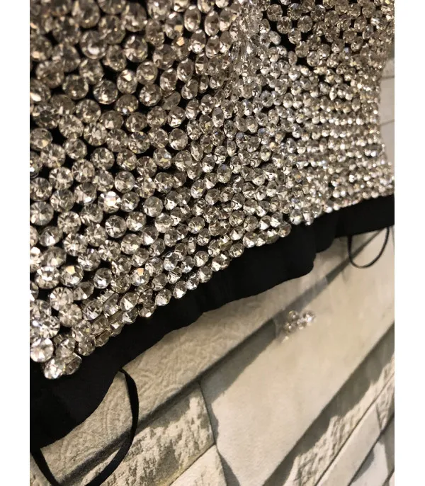 Corpetto strass Jann